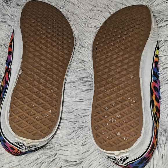 Vans Multicolor Leopard Print Shoes - Picture 15 of 16